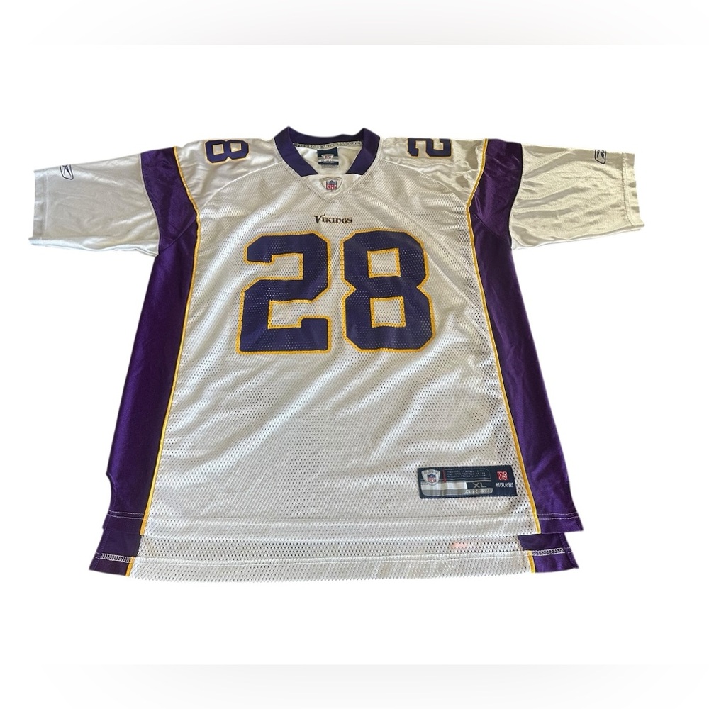 Reebok Men Minnesota Vikings Adrian‎ Peterson Sz XL